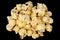 Group of Caramel Popcorn Isolated