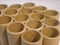 Group of cardboard tubes