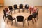 group of chairs arranged in a circle for discussion