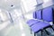 Group of chairs in medical building