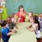 Group of children clapping hands