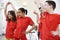 Group Of Children Enjoying Drama Class Together