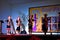 A Group Of Children Performing A Bidayuh Dance During The Ethnic Beauty Pageant In Kuching, Sarawak