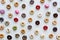 Group of Colorful Doughnut Bakery Sweet Dessert Concept