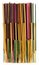 Group of colorful incense sticks aromatherapy