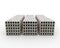 Group of concrete panels  on white background 3d