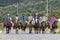 Group of cowboys in Ecuador