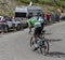 Group of Cyclists on Col du Tourmalet - Tour de France 2018