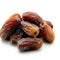 A group of dates isolated on a white background AI-Generated