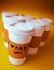 Group of disposable coffee cups