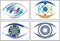 Group eye care logos