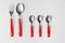 Group of fork and spoons