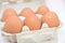 Group of fresh eggs food from farm for breakfast nature nutrition agricolture