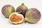 Group of fresh figs