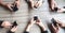 Group of friends using smartphone - People hands view having fun with mobile phones - Technology trends, and social networks app