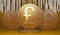 Group gold pound sterling coin