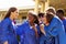 Group Of High School Students Celebrating Graduation