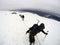 Group Hiking glacier Hvannadalshnukur summit in Iceland mountain landscape Vatnajokull park 6