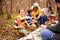 Group Looking For Minibeasts At Activity Centre