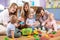 Group of mothers with babies at playgroup