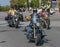 Group on Motorcycles in Pride Parade