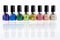 Group of nail polishes