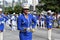 Group parading for patriotic days in panama