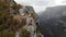 Group of people on mountain in Greece