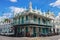 Group of People Standing Outside Building in Port Louis City, Mauritius