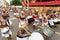 Group of percussionists play during the Fuzue parade