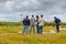 Group of persons making drone training course at La Juliana Aerodrome.