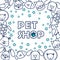 Group of pets pattern
