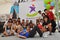 Group photo during Youth Olympic Games logo launch