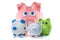 Group of Piggy Banks