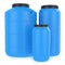 Group of plastic water tanks