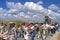 Group portrait of pilgrims, El Rocio, Andalusia