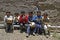 Group portrait of young Bolivian musical children