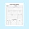 Group project planner KDP interior. Student\\\'s group project organizer and information tracker template