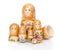 Group of Russian nesting dolls