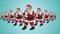 Group of Santa hip hop dance 4