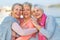 Group of senior women smiling