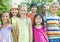 Group of Smiling Children