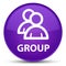 Group special purple round button