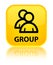 Group special yellow square button