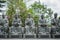 A group of statue of Chinese History Hero or God