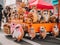 A group of stuffed animals sitting on top of a truck. Generative AI image.