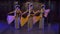 a group of Sundanese dancers take part in a dance competition at a carnival