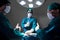 Group Surgeon doctor consent after Patient surgery in hospital operating room.