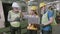 Group of team engineer meeting in industrial factory, foreman and labor talking and using laptop computer.