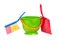 Group of tools for cleaning(dustpan, bucket,brush)